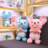 Stuffed Cartoon Mouse Toy Cute Kids Christmas Gift Plush Animal Doll