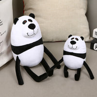 Creative Stuffed Round Panda Pillow Soft Cartoon Plush Animal Toy