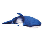 Small Life Like Stuffed Minke Whale Pillow Soft Whale Plush Kids Toy
