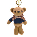 Cute Stuffed Teddy Bear Key-chain Doll Gifts for Girlfriend Plush Toy