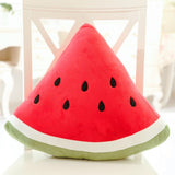 Stuffed Watermelon Throw Pillow Soft Kids Plush Fruit Toy Best Gift