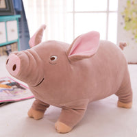 Pig Plush Doll Soft Cuddly Piggy Toy Farm Stuffed Animal Pillow