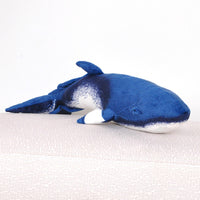 Small Life Like Stuffed Minke Whale Pillow Soft Whale Plush Kids Toy