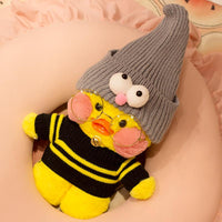 Cute Plush Dressed Up Duck Doll Cartoon Soft Duck Stuffed Animal Toy