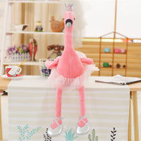 Cute Cartoon Swan Plush Toys Soft Stuffed Animal Flamingo Doll Pillow