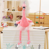 Cute Cartoon Swan Plush Toys Soft Stuffed Animal Flamingo Doll Pillow