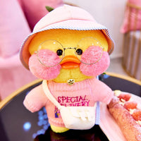 Cute Plush Dressed Up Duck Doll Cartoon Soft Duck Stuffed Animal Toy