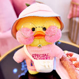 Cute Plush Dressed Up Duck Doll Cartoon Soft Duck Stuffed Animal Toy