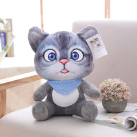 12CM Mini Cute Cartoon Cat Plush Toys Stuffed Animal Cat Doll Toys