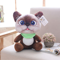 12CM Mini Cute Cartoon Cat Plush Toys Stuffed Animal Cat Doll Toys