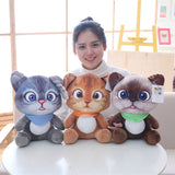 12CM Mini Cute Cartoon Cat Plush Toys Stuffed Animal Cat Doll Toys