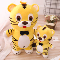 Cartoon Cute Standing Tiger Plush Toys Soft Stuffed Animal Tiger Doll