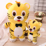 Cartoon Cute Standing Tiger Plush Toys Soft Stuffed Animal Tiger Doll