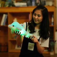 Luminous Plush Dolphin Doll Glowing LED Light Animal Plush Toys