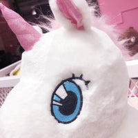 Soft Stuffed Kawaii Unicorn Plush Toys with Long Tail Pink Unicorn Animal Doll