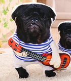 Holding a Guitar Dog Plush Pillow Stuffed Shiba Inu Dog Dolls