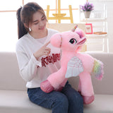 Cute Unicorn Plush Toys Giant Soft Stuffed Animal Horse Toys