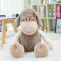 Soft Bow Sheep Plush Toy Stuffed Animal Lamb Doll