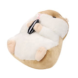 Kawaii Fluffy Hamster Plush Toy Soft Stuffed Animal Doll Pillow
