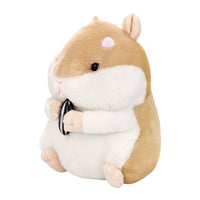 Kawaii Fluffy Hamster Plush Toy Soft Stuffed Animal Doll Pillow