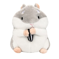 Kawaii Fluffy Hamster Plush Toy Soft Stuffed Animal Doll Pillow