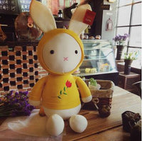 Cute Cartoon Rabbit Plush Toys Stuffed Bunny Animal Doll Pillow