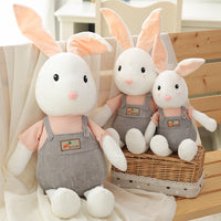 Cute Rabbit Plush Toy Soft Stuffed Animal Bunny Sleeping Mate Doll