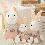 Cute Rabbit Plush Toy Soft Stuffed Animal Bunny Sleeping Mate Doll