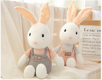 Cute Rabbit Plush Toy Soft Stuffed Animal Bunny Sleeping Mate Doll
