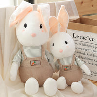 Cute Rabbit Plush Toy Soft Stuffed Animal Bunny Sleeping Mate Doll