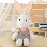 Cute Rabbit Plush Toy Soft Stuffed Animal Bunny Sleeping Mate Doll