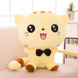 Big Face Cat Plush Toys Stuffed Animal Doll Pillow Kawaii Kitty Cushion for Kids