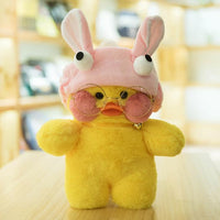 Cute Plush Dressed Up Duck Doll Cartoon Soft Duck Stuffed Animal Toy