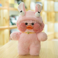 Cute Plush Dressed Up Duck Doll Cartoon Soft Duck Stuffed Animal Toy