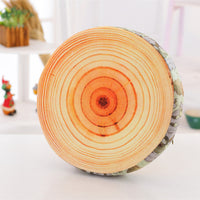 3D Cartoon Fruit Chair Seat Sofa Cushion Stuffed Back Throw Pillow