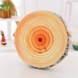 3D Cartoon Fruit Chair Seat Sofa Cushion Stuffed Back Throw Pillow