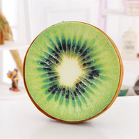 3D Cartoon Fruit Chair Seat Sofa Cushion Stuffed Back Throw Pillow