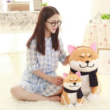 Scarf Shiba Inu Dog Doll Toy Stuffed Soft Animal Plush Toys