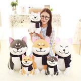 Scarf Shiba Inu Dog Doll Toy Stuffed Soft Animal Plush Toys