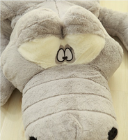 Giant Crocodile Lying Section Plush Pillow Soft Stuffed Animal Toy