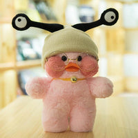Cute Plush Dressed Up Duck Doll Cartoon Soft Duck Stuffed Animal Toy