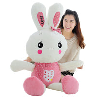 Big Size Plush Cute Rabbit Toy Soft Stuffed Bunny Pillow Kids Favor