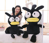 Giant Cartoon Stuffed Lovely Black Chicken Doll Plush Animal Toy