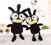 Giant Cartoon Stuffed Lovely Black Chicken Doll Plush Animal Toy