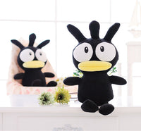 Giant Cartoon Stuffed Lovely Black Chicken Doll Plush Animal Toy