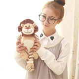 Lovely Stuffed Sitting Lion Doll Kids Gift Super Cute Animal Plush Toy