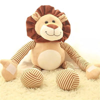 Lovely Stuffed Sitting Lion Doll Kids Gift Super Cute Animal Plush Toy
