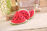 Stuffed Watermelon Throw Pillow Soft Kids Plush Fruit Toy Best Gift