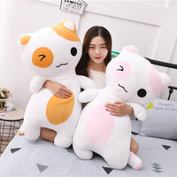 Cartoon Cat Plush Toys Stuffed Soft Animal Cat Pillow Dolls