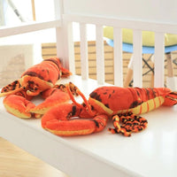 Realistic Lobster Stuffed Pillow Kids Doll Birthday Gift Plush Toy